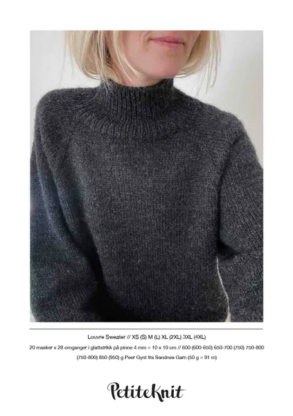 Hovedbilde LOUVRE SWEATER - oppskrift